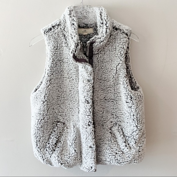Thread & Supply Jackets & Blazers - theead & supply vest charcoal white grey Sherpa